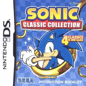 manual for Sonic Classic Collection (DSi Enhanced)